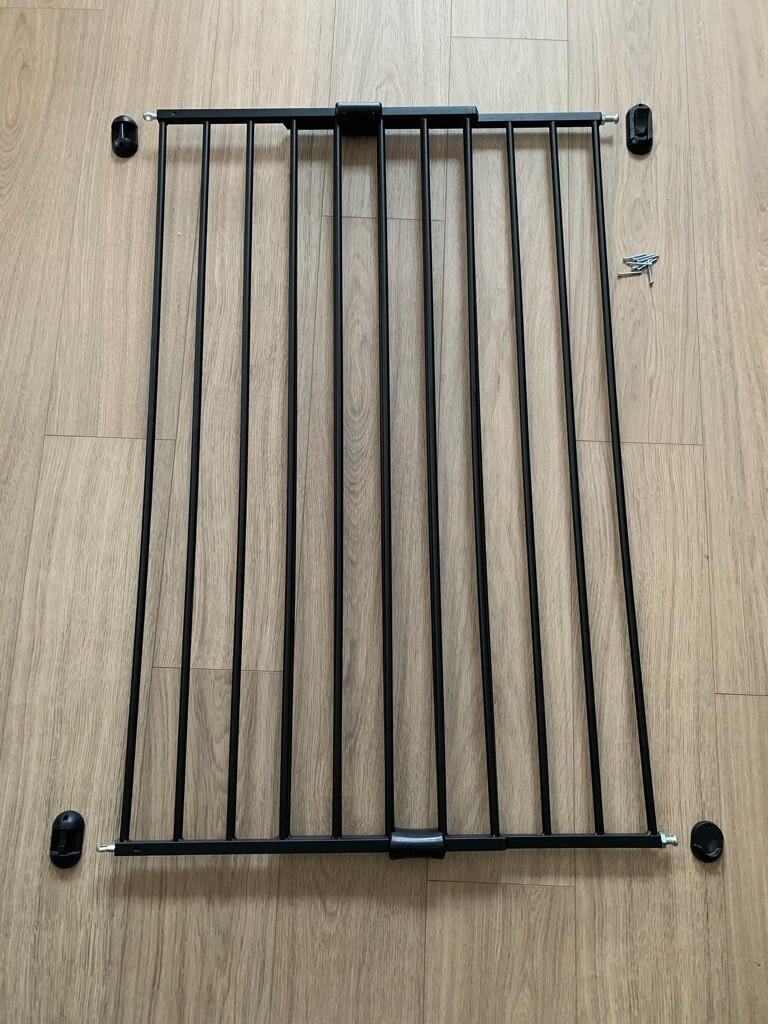 extra tall extending metal pet gate